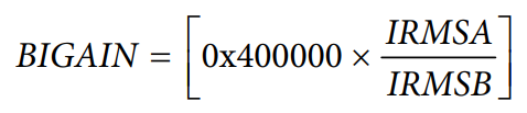Equation 1.