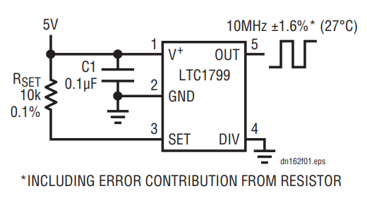 Figure 1. Complete Oscillator Solution.