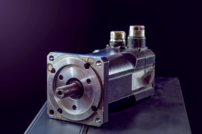 Figure 1. AC brushless three-phase motor.