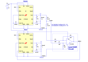 LTM4618 Tracking for Neg Vout