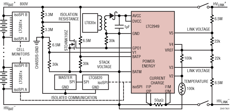 LTC2949 Application Circuit