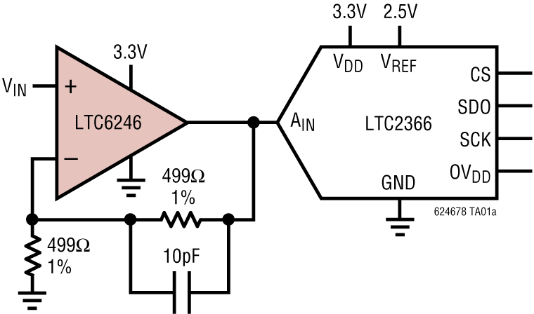 LTC6246-6247-6248 Application Circuit