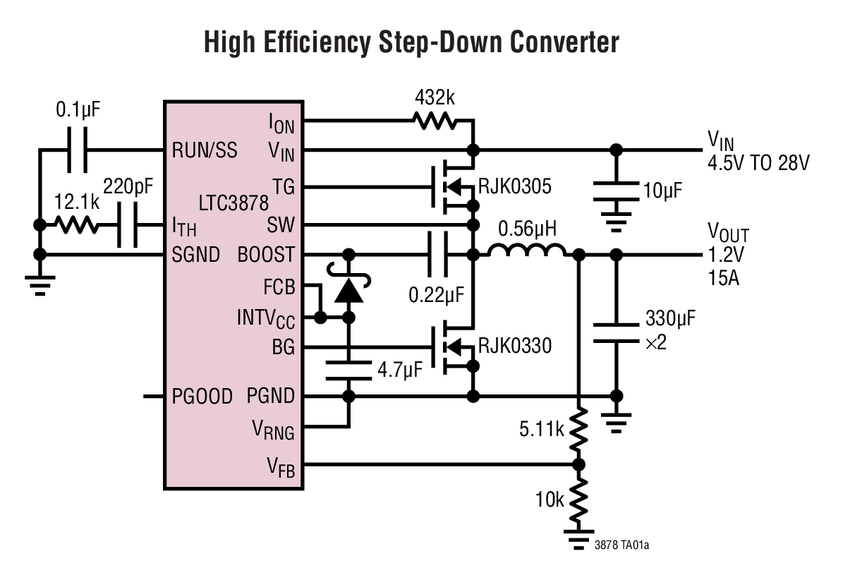 High	Efficiency Step-Down Converter