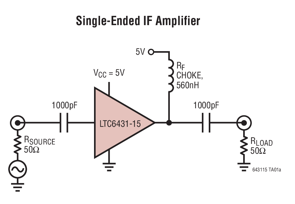 Single-Ended IF Amplifier