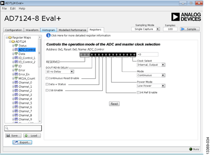 Figure 34. Registers Tab
