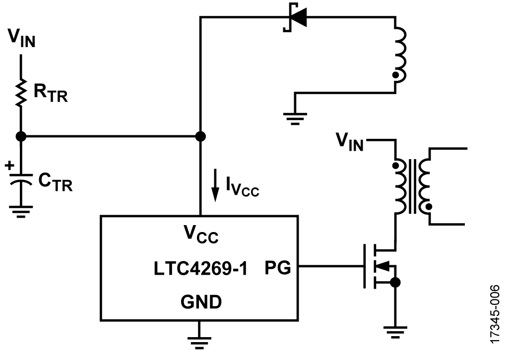 Power over Ethernet Application Circuit