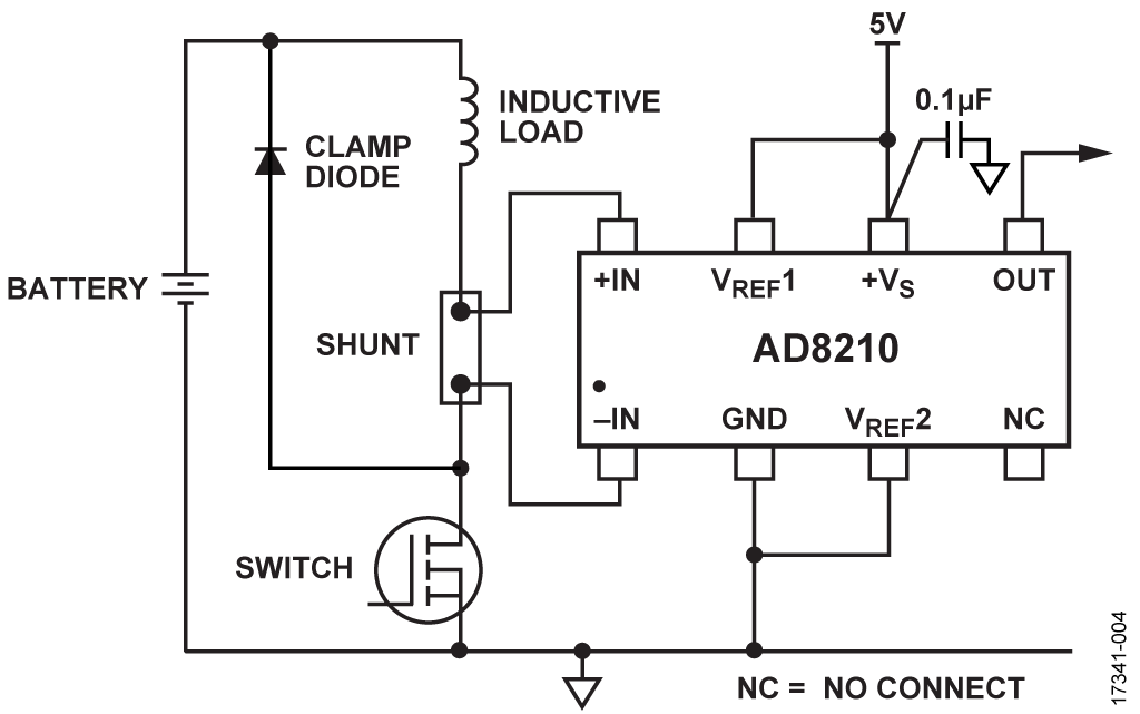 High-Side Current Sense with a Low-Side Switch