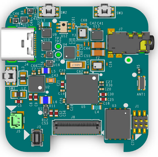 MAXREFDES178 connectivity board