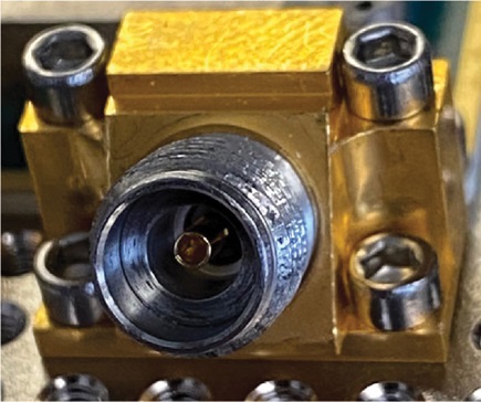 Figure 8. An X-Microwave probe, available as 2.92 mm or 1.85 mm (2.92 mm shown).