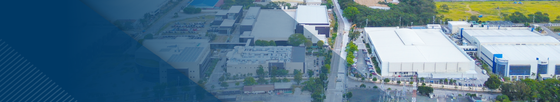 Aerial view of fab in Cavite, Philippines