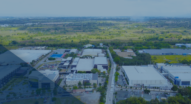 Aerial view of fab in Cavite, Philippines