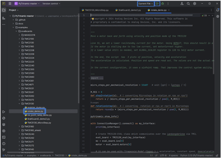 Figure 26: Run Example Script