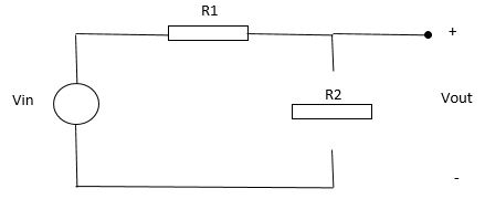 Figure 1. Voltage Divider Circuit.