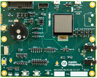 MAX32665EVKIT, MAX32666EVKIT: Board Photo