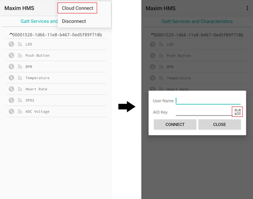 Figure 16. Connect to Adafruit IO account.
