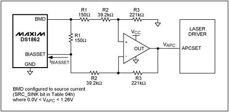 Figure 1. BIASSET current-to-voltage conversion circuit.
