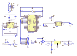 Figure 2. Schematic of DS1302 RTC.