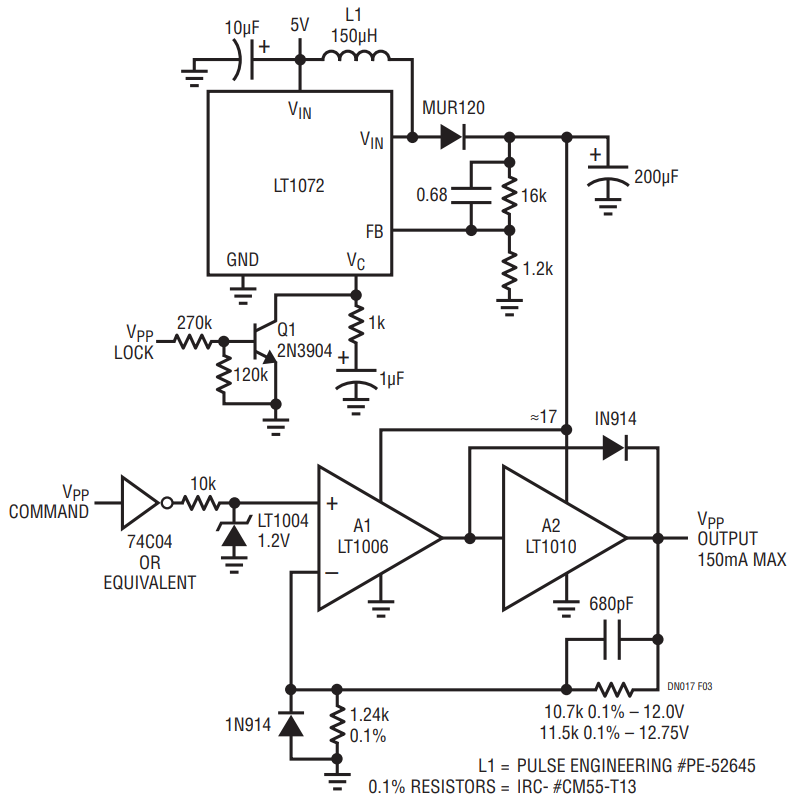 Figure 3. High Repetition Rate VPP Pulse Generator.