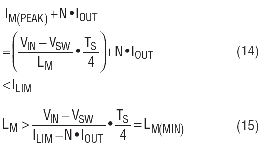Equation 14 and 15