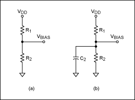 Figure 2. Passive bias circuit.