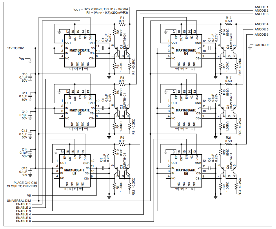 Figure 1. Schematic of the driver design