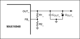 Figure 2. The MAX16948 regulated phantom supply.