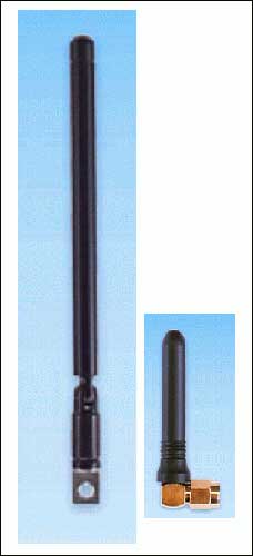Figure 3. Stand-alone whip antennas. (Pictures courtesy of Antenna Factor.)