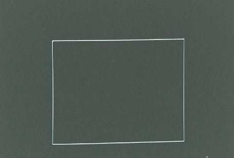Figure 2b. Black screen of Regulate video test signal. 