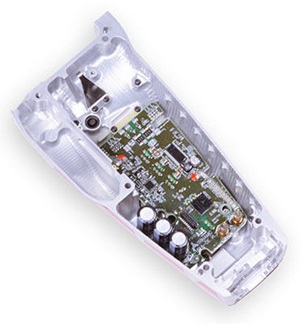 A motor controller with a peak output of 500W into an area of no more than 65 x 45 mm