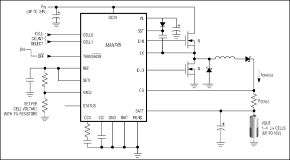 MAX745: Typical Operating Circuit