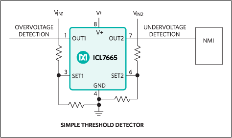 ICL7665: Typical Operating Circuit