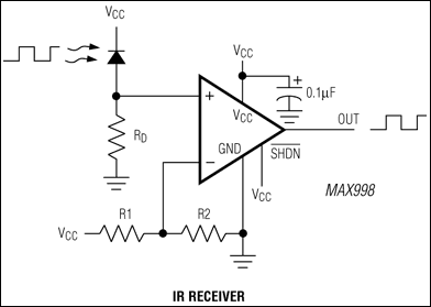 MAX976, MAX978, MAX998: Typical Operating Circuit