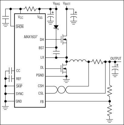MAX1637: Typical Operating Circuit