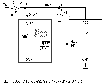 MAX6330, MAX6331: Typical Operating Circuit