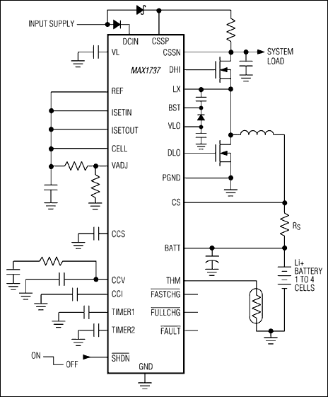 MAX1737: Typical Operating Circuit