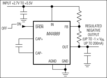 MAX889: Typical Operating Circuit