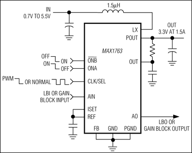 MAX1763: Typical Operating Circuit