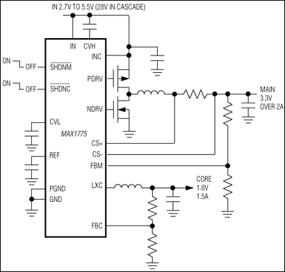 MAX1775: Typical Operating Circuit