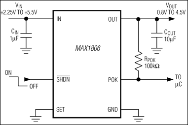 MAX1806: Typical Operating Circuit