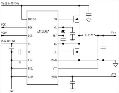 MAX1917: Typical Operating Circuit