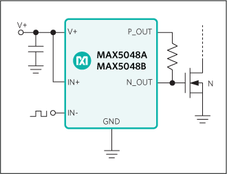MAX5048A: Typical Operating Circuit