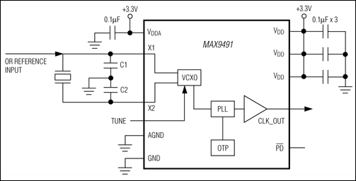 MAX9491: Typical Operating Circuit