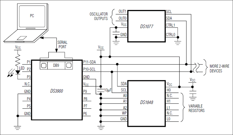 DS3900: Typical Operating Circuit