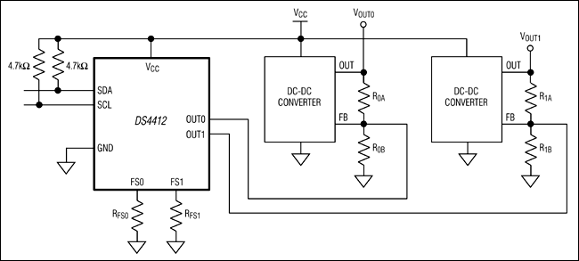 DS4412: Typical Operating Circuit