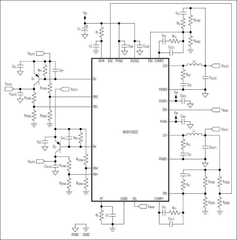 MAX15022: Typical Operating Circuit