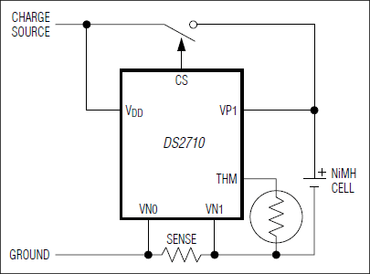 DS2710: Typical Operating Circuit