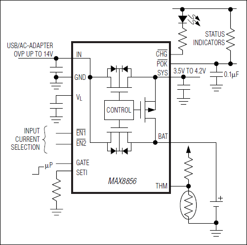MAX8856: Typical Operating Circuit