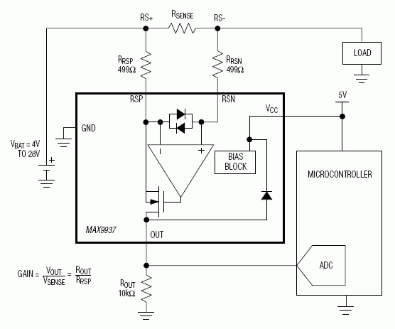 MAX9937: Typical Operating Circuit