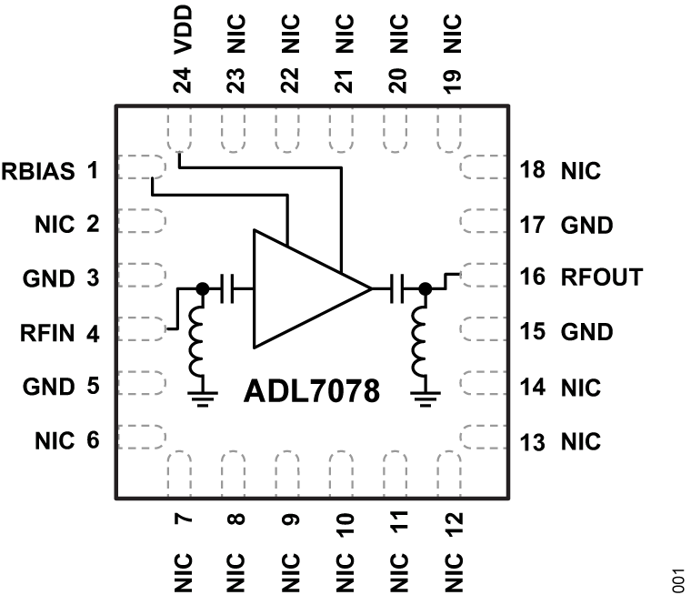 ADL7078 - Functional Block Diagram