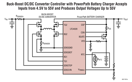 LTC4020 Typical Application
